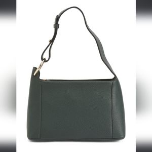 Nina Corder London - Leather Hobo Small Bag NWT! Color: Forest Green